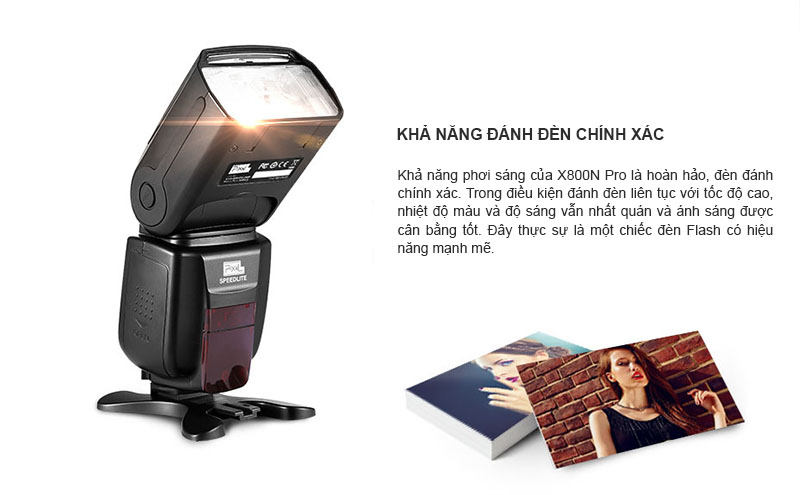 Đèn Flash Pixel X800N Pro