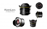 KamLan vừa ra mắt ống kính fisheye 7.5mm f/3.2 cho dòng máy M4/3