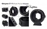 Gloryme giới thiệu ngàm chuyển AF cho máy Fujifilm ngàm X có thể sử dụng ống kính Canon ngàm EF/EF-S