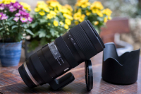 Trên tay ống kính Tamron SP 70-200mm F2.8 Di VC USD G2