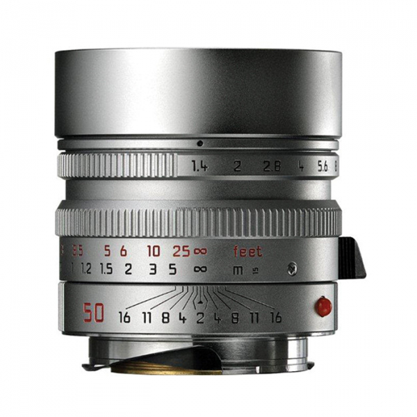 Leica Lens Normal 50mm f/1.4 Summilux M silver