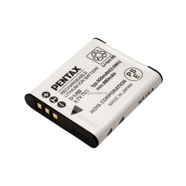 Rechargeable Li-Ion Battery Pentax D-LI92 for Pentax X70