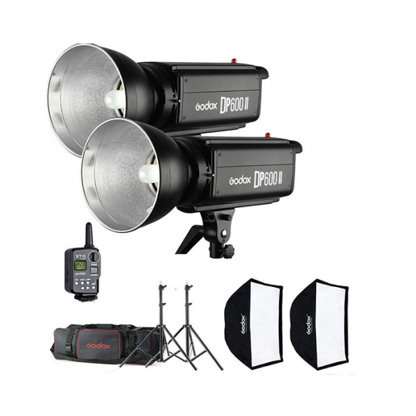 Đèn studio Bộ đèn Godox DP Studio Flash Kit DP600II (DP600II-D) giá tốt