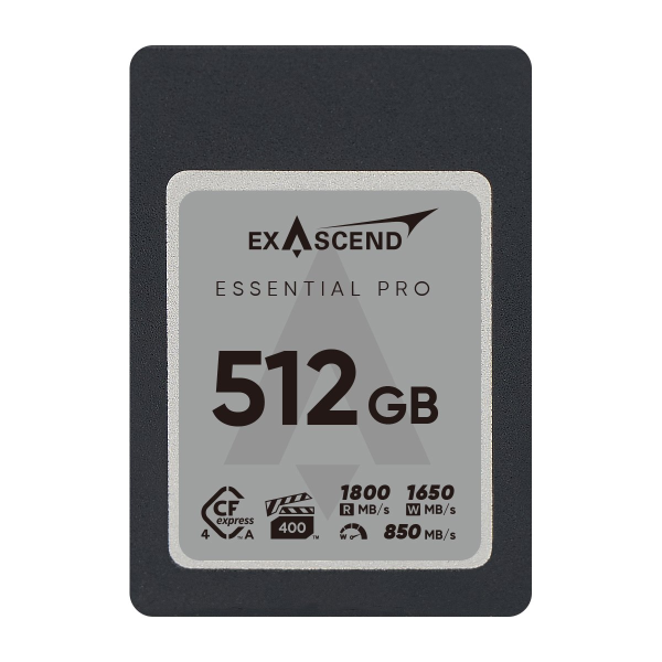 Exascend 512GB Essential Pro CFexpress 4.0 Type A | Chính hãng