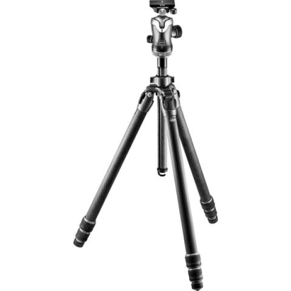 Gitzo Mountaineer Series 3 Carbon Fiber 3-Sections Tripod & Center Ball Head (GK3532-82QD)