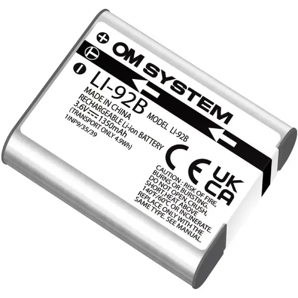 OM SYSTEM Pin LI-92B (Rechargeable)