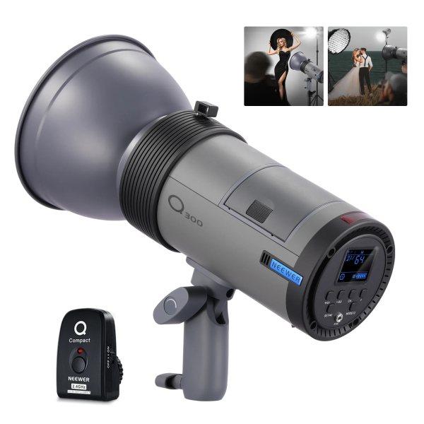 Đèn Flash Studio NEEWER Q300 300Ws 2.4G Outdoor Strobe Flash