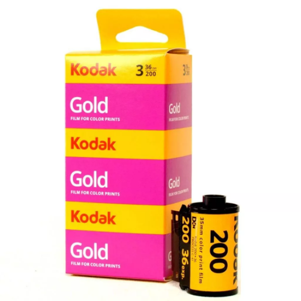 Kodak Gold GB Film 200 135 36 Exp - Pack of 3 pcs