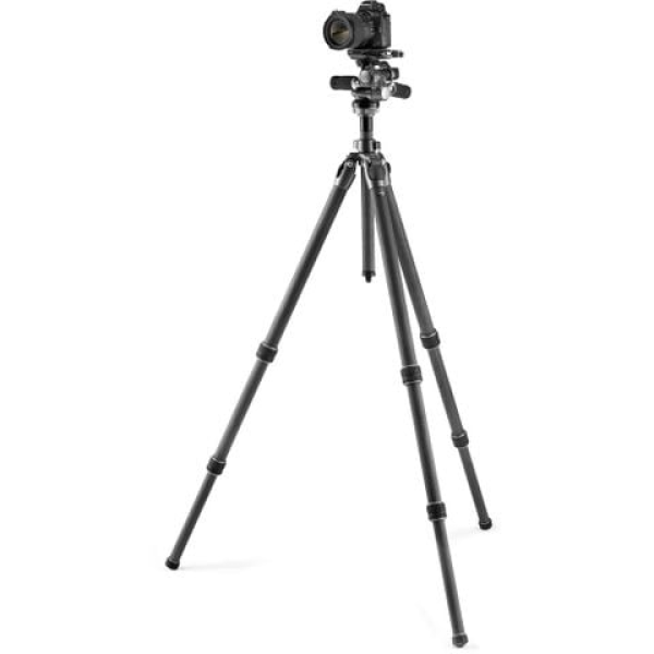 Gitzo Mountaineer Series 3 Carbon Fiber 3-Sections Tripod & 3-Way Fluid Head (GK3532-F3W)