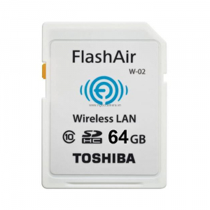 Toshiba SDHC Wifi FlashAir 64G 48Mb/s 320X - Chính hãng
