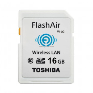 Toshiba SDHC Wifi FlashAir 16G 48Mb/s 320X - Chính hãng