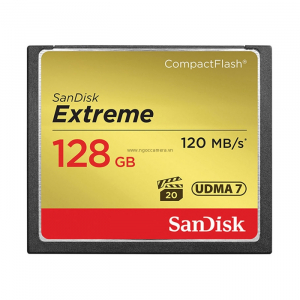 Sandisk CF Extreme 128GB 120MB/s 800x - Chính hãng