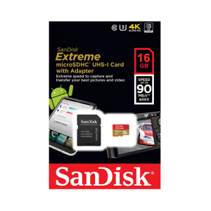 Sandisk Micro SD Ultra 16GB 90Mb/s 600X - Chính hãng