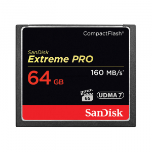 Sandisk CF Extreme Pro 64GB 160MB/s 1067X - Chính hãng