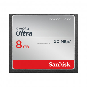 Sandisk CF Ultra 8GB 50MB/s 333X - Chính hãng