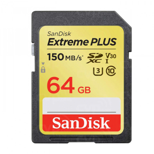 Sandisk SDXC 64GB Extreme 150Mb/s 1000X - Chính hãng