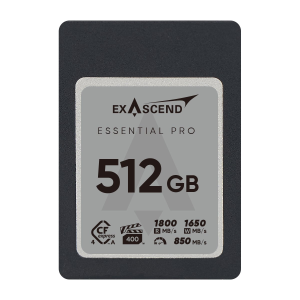 Exascend 512GB Essential Pro CFexpress 4.0 Type A | Chính hãng