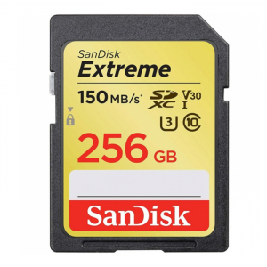 Sandisk SDXC 256GB Extreme 150Mb/s 1000X - Chính hãng