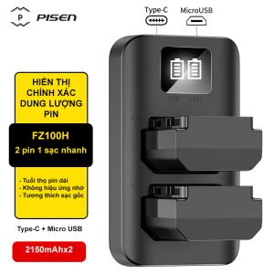 Combo PISEN 2-in-1 (Sony FZ100H) Light and Shadow