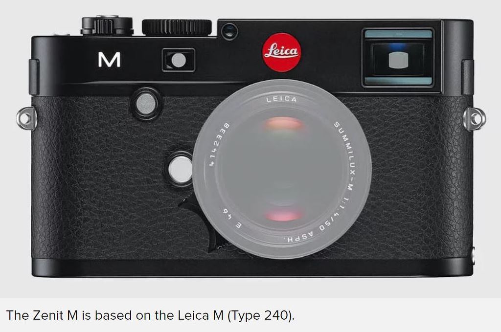 Zenit và Leica hợp tác ra mắt máy ảnh Zenit M dạng range-finder ảnh 3