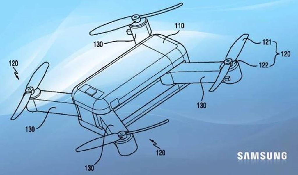 Lộ ảnh bản quyền về một chiếc drone mang thương hiệu Samsung ảnh 1